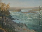 Upper Rapids, Niagara Falls - Albert Bierstadt