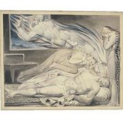 Death of the strong wicked man (The strong wicked man dying) - William Blake