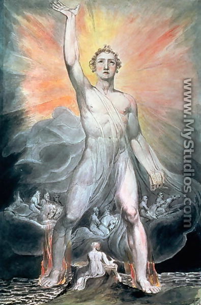 The Angel of Revelation, c.1805 - William Blake