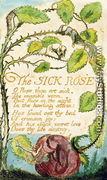 The Sick Rose, from Songs of Innocence - William Blake