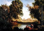 Classical Landscape (2) - Jan Frans van Orizzonte (see Bloemen)