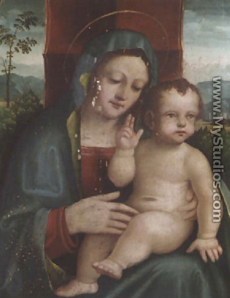 The Madonna and Child - Boccaccio Boccaccino