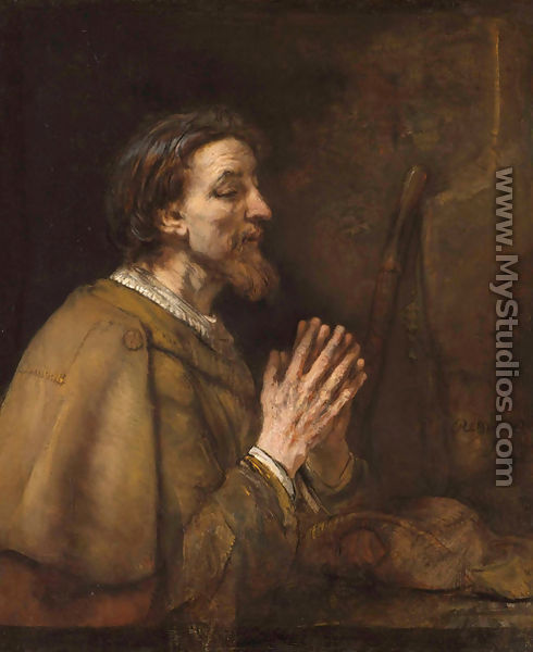 Saint James the Greater - Rembrandt Van Rijn