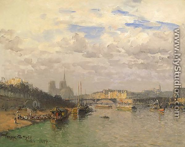 La Seine at Norte Dame - Frank Myers Boggs