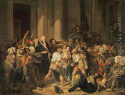 Act of Courage of Monsieur Defontenay, Mayor of Rouen, 29th August 1792 - Louis Léopold Boilly