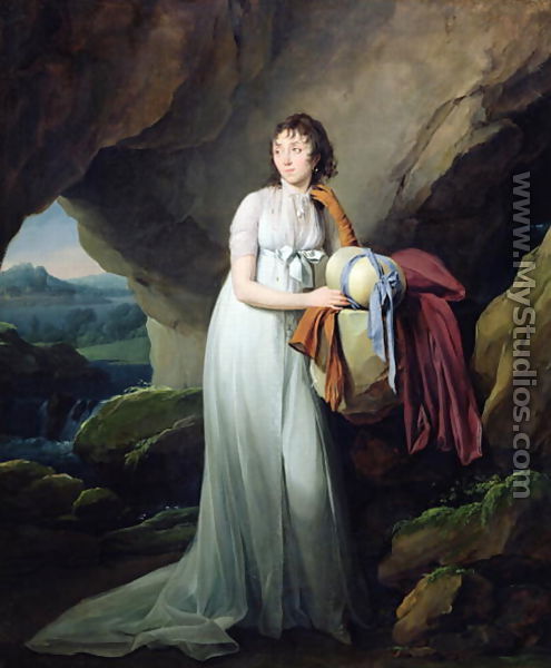 Portrait of a Woman in a Cave, possibly Madame d