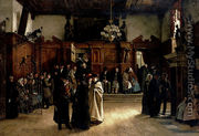 Im Gerichtsvorsaal 1883 - Christian Ludwig Bokelmann
