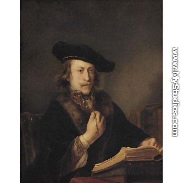 Man with a book 1644 - Ferdinand Bol