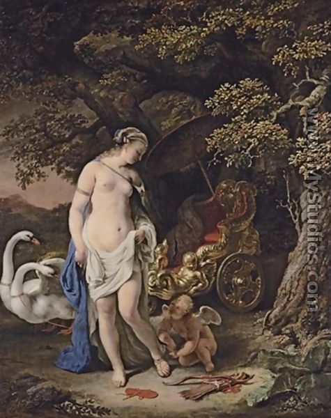 Venus and Cupid 1658 - Ferdinand Bol