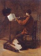 Le violoniste 1869 - François Bonvin