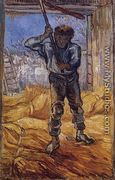 The Thrasher (after Millet) - Vincent Van Gogh