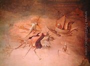 Detail of the left-hand panel, from the Triptych of the Temptation of St. Anthony - Hieronymous Bosch