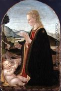 Virgin Adoring the Child - Francesco Botticini