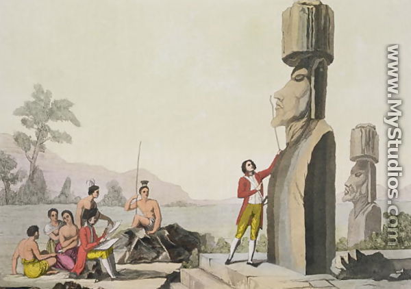 Island Monument, from Captain Cook
