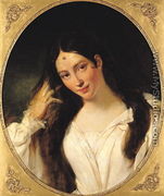 Portrait of 'La Malibran' in the Role of Desdemona - Francois Bouchot