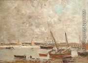 Camoret, the harbor 1876 - Eugène Boudin
