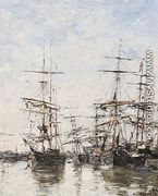 Le Port 1886 - Eugène Boudin