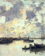 The Port c.1895 - Eugène Boudin
