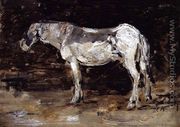 The White Horse c.1885-90 - Eugène Boudin