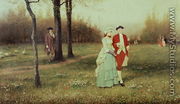 The Jealous Suitor - George Henry Boughton