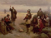 The Landing of the Pilgrim Fathers 1620 - George Henry Boughton