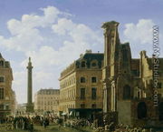 La Place Vendome, 1808 - Etienne Bouhot