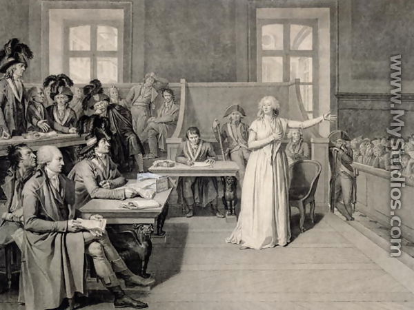 Marie-Antoinette (1755-93) of Habsbourg-Lorraine, Judged by the Revolutionary Tribunal Court, 16th October 1793,  (2) - Pierre Bouillon