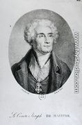 Portrait of Count Joseph de Maistre (1753-1821) - Pierre Bouillon
