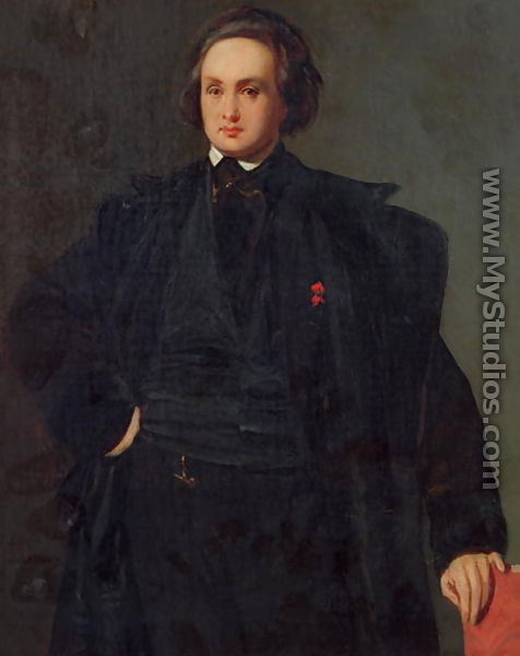 Portrait of Victor Hugo (1802-85), c.1833 - Louis Boulanger