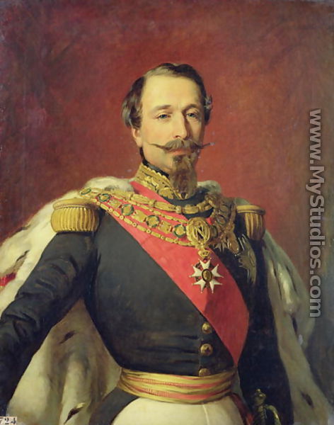 Portrait of Emperor Louis Napoleon III, 1853 - Auguste Boulard