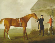 'Eclipse' with groom and jockey at Newmarket - John Boultbee
