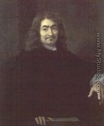 Portrait, presumed to be Rene Descartes (1596-1650) - Sébastien Bourdon