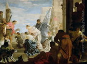 The Meeting of Anthony and Cleopatra, c.1645 - Sébastien Bourdon