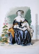 Portrait of Madame de Lafayette - Friedrich Bouterwek