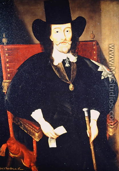 Portrait of King Charles I at his Trial - Edward Bower