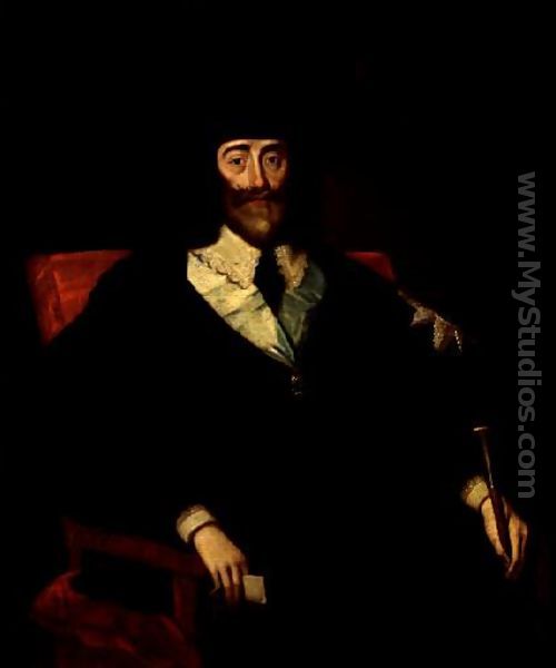 Portrait of King Charles I at his Trial (2) - Edward Bower