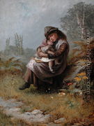 A Rest by the Wayside 1872 - Jane Maria Bowkett