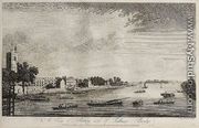 A view of Putney, took of Fulham Bridge  1780 - John Boydel
