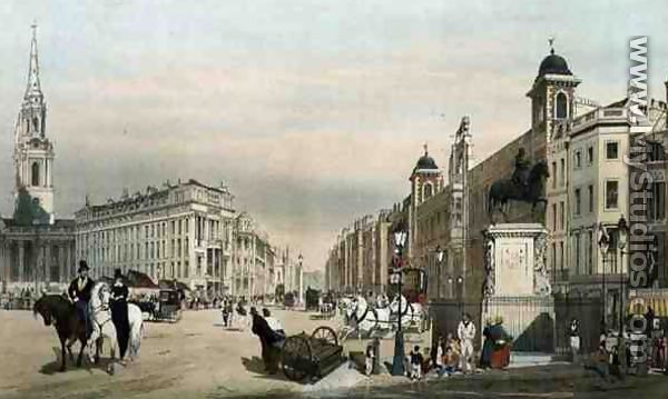 Entry to the Strand from Charing Cross, from 