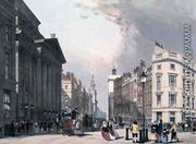 Mansion House and Cheapside, from 'London As It Is',  1842 - Thomas Shotter Boys