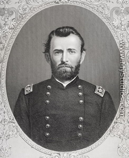 Portrait of Ulysses S. Grant - Mathew Brady
