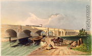 View of the Greenwich Railway Viaduct at Deptford, 1836 - G.F. Bragg