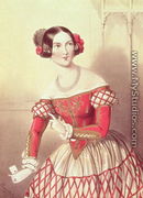 Madame Sontag as Rosina in 'The Barber of Seville', 1849 - John Brandard