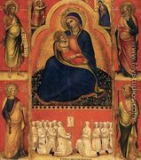 Virgin of Humility with Saints 1381-83 - Giovanni Da Bologna