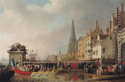 Entry of Bonaparte, as First Consul, into Antwerp on 18th July 1803,  1807 - Mathieu Ignace van Brée