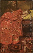 The Red Kimono - George Hendrik Breitner