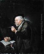 Old Man Writing, 1650s - Quiringh Gerritsz. van Brekelenkam