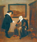 The Consultation c.1655 - Quiringh Gerritsz. van Brekelenkam
