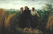 Returning from the Fields, 1871 - Jules (Adolphe Aime Louis) Breton