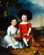 Annie and John Edward, children of Thomas Rhodes of Leeds - John Bridges